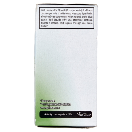 Raid Essentials Liquido Ricarica 60 notti 36 ml